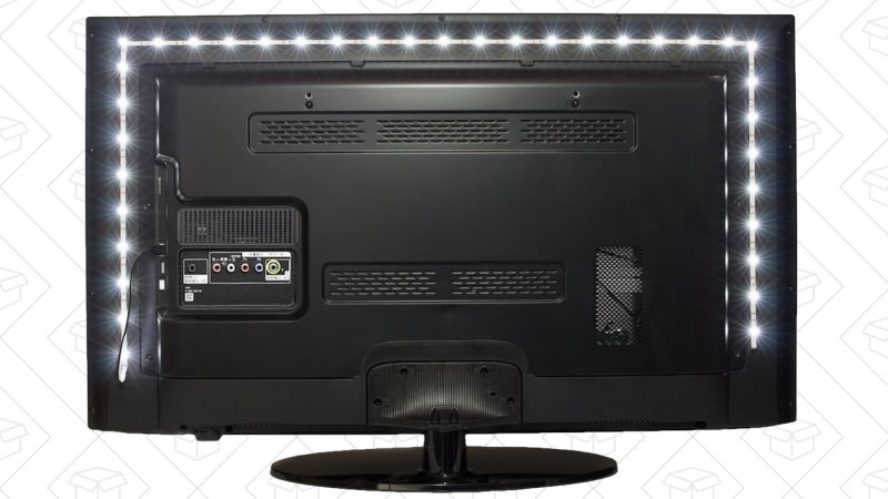 Luz blanca de Vansky, $11 con código CCT8XE05 | Luces RGB de Vansky, $13 con código CCT8XE05 | Luz blanca de 80'’, $13 con código WOA5L6NA | 80'’ RGB, $16 con código WOA5L6NA